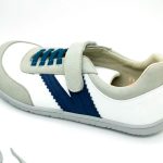 COQUEFLEX - 15503ADAM - VAPORE (blanco-velcro-gris-cordones-azules)