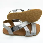 Sandalias Vivant V-9108 Metal ACERO (gris plata)
